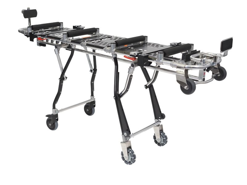 PRO-Roller 2。ローラーと棺ストッパーを備えた天面
